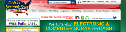 Cash for Electronic Scrap USA